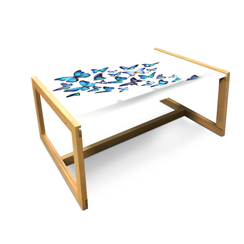 Table basse East Urban Home, H 15,75 po x L 35,83 po x l 24,4 po