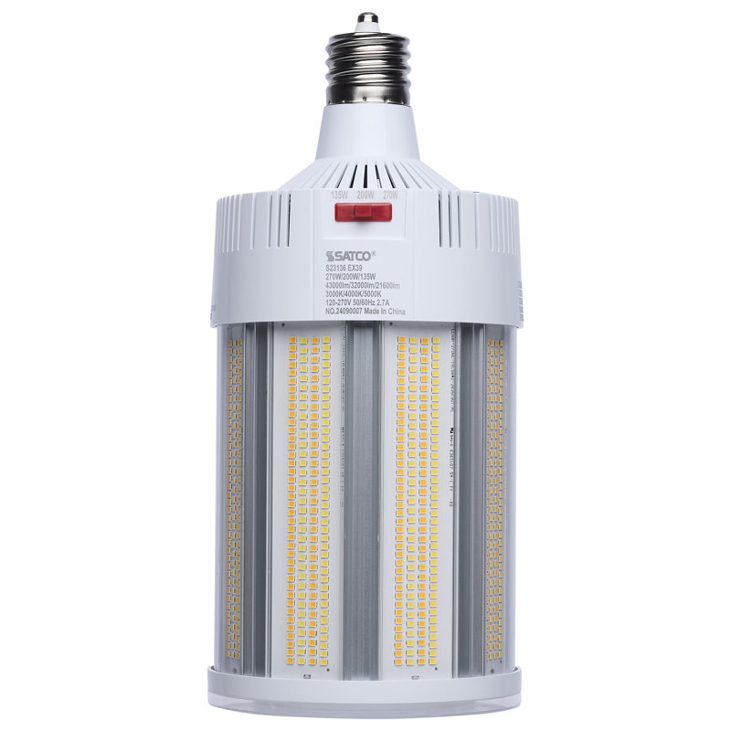 Remplacement de 600 watts de HID de champ de maïs à champ allongé sélectionnable Mogul, 5.6", 45330 lumens , 270
