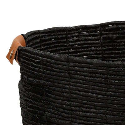 Lorian Basket Set Of 3 Black