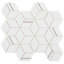 Morgana Polished Marble And Brass Mosaic-2109376906
