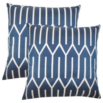 Coussin décoratif géométrique 