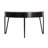 Nichols Round Wood Coffee Table with Metal Hairpin Legs-457976097