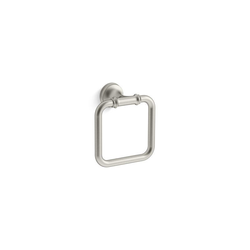 Anneau à serviettes Bellera, Nickel brossé éclatant