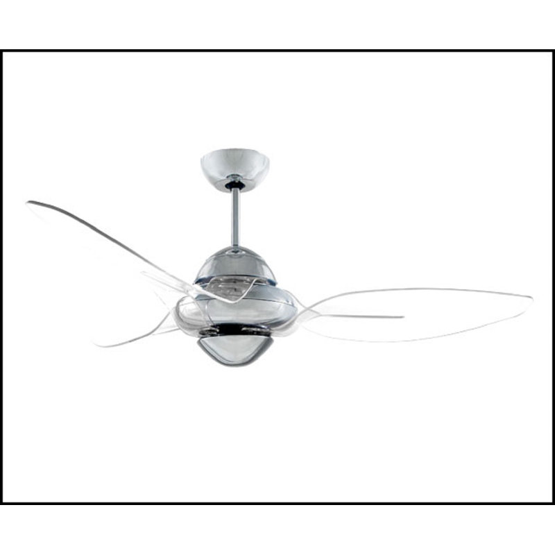 Seavey 54'' Ceiling Fan, Clear 