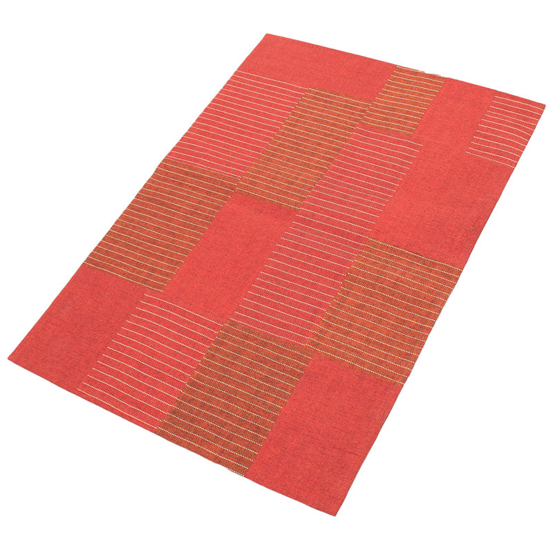 Chenille Geometric Indoor Rug