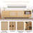 Boho Style 76.6" Width Entertainment Center, TV Stand For Tvs Up To 85"