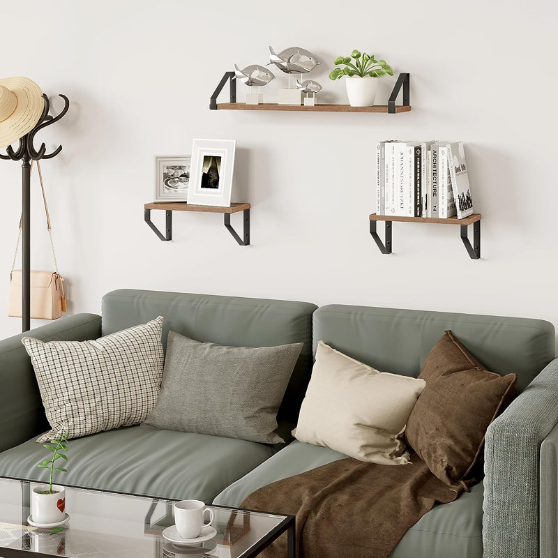 Eburnean Floating Shelf