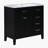35.98'' Single Bathroom Vanity with Ceramic Top-97767424