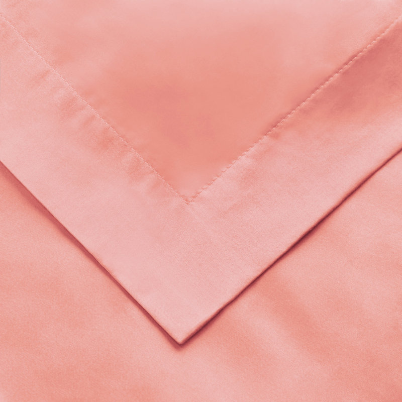 Dusted Rose Egyptian Cotton California King Duvet Cover Set