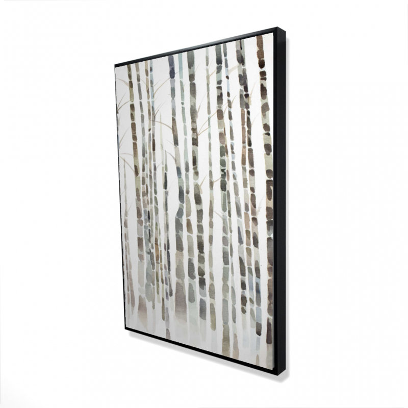 Millwood Pines " Birch Trees Forest " on Canvas | Wayfair