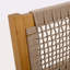 CHAISE DE SALLE À TIRER TRESSÉE (ENSEMBLE DE 2)-118100614-118100615