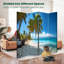 Paravent 4 panneaux pliant Royal Tropical Beach