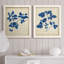 Toile encadrée Indigo Leaf Study-504656821-504889191-504889193