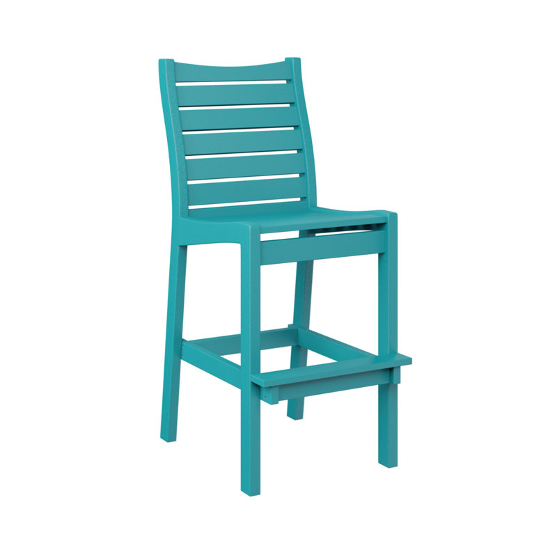 Chaise de bar Berlin Gardens Berlin, 30.2", Bleu Aruba