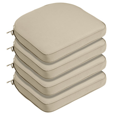 Ebern Designs 4 - Piece Outdoor Seat Cushion