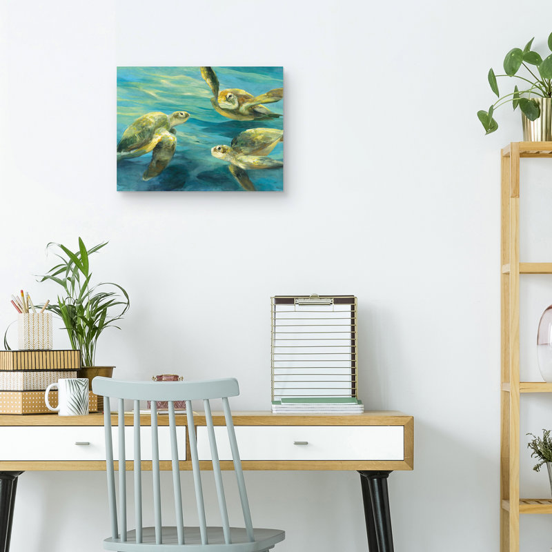 Sea Turtles - Wrapped Canvas Print Set