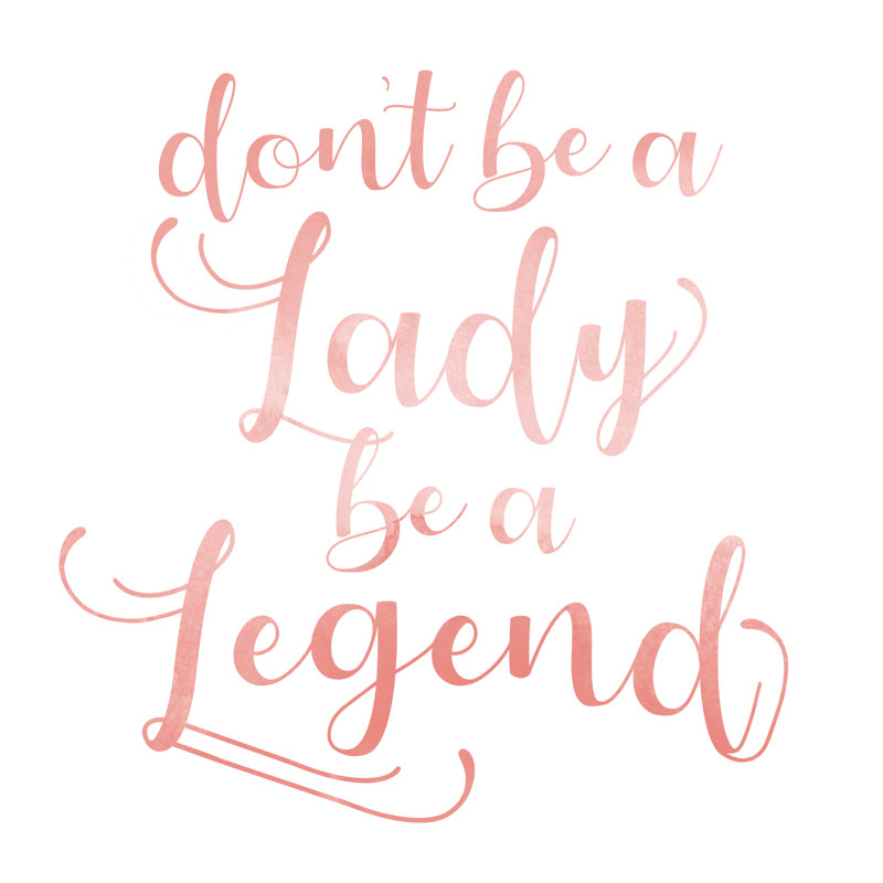 Womanly Advice I by Grace Popp - Wrapped Canvas Print, 30cm H x 30cm W