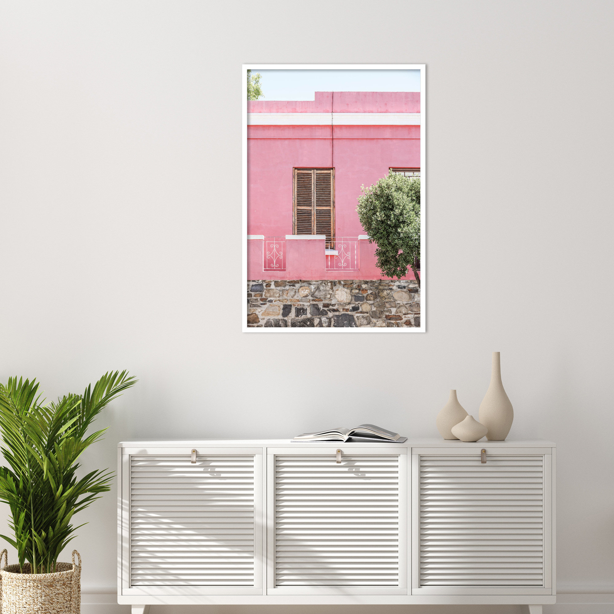 Love Street by Shot by Clint Wood Framed Wall Art Print, 41" H x 28" W, White