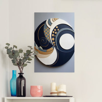 ABSTRACT Series DL III - Impression sur toile seulement - NON-CADRE