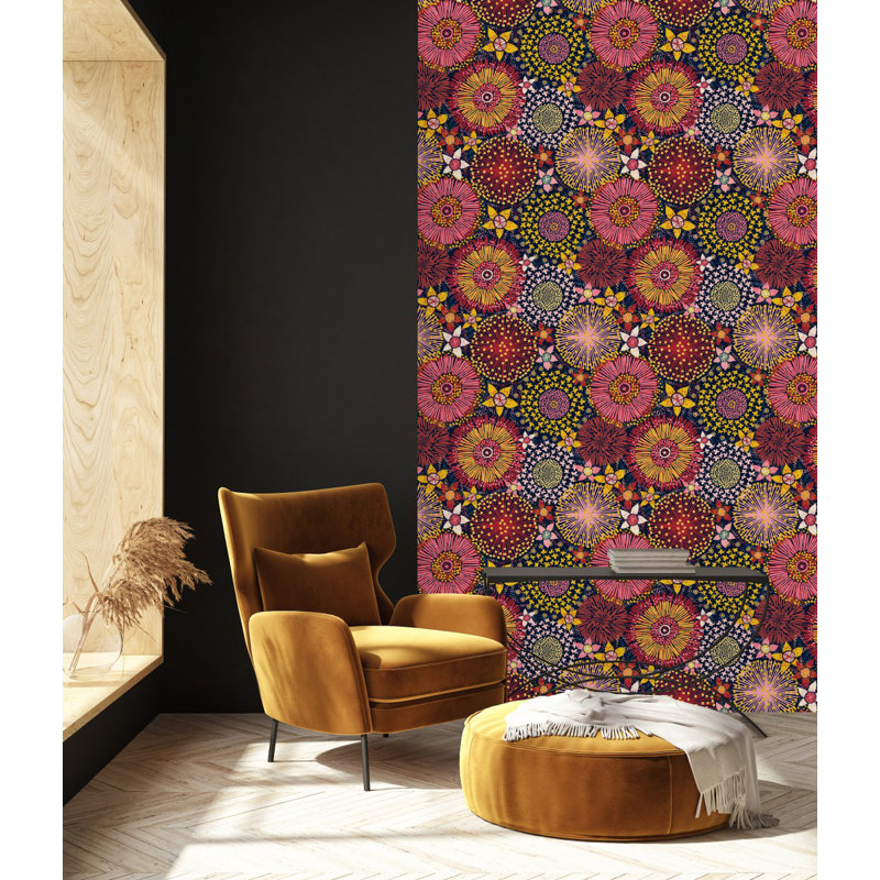 Carreau de papier peint l 25 po, L 2,09 pi x L 10,42 pi