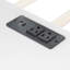 Lit superposé simple au-dessus de simple avec lumière DEL et ports USB-1306764262