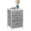 Commode de table de bout à 4 niveaux avec structure en métal et plateau de table en bois pour chambre de bébé - Noir-312205260