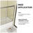 60" x 58" Double Sliding Tub Door-94573362