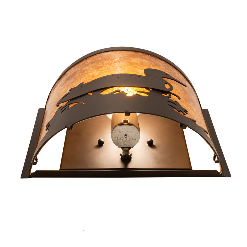 1 - Light Flush Mounted Sconce