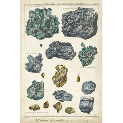 Mineralogie IV by Vision Studio - Rectangle Print
