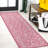 Halpert Vintage Filigree Textured Weave Fuchsia/Light Gray Indoor/Outdoor Rug-1744002363