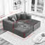 Canapé modulaire 106 po Corduroy Cloud-1149624678