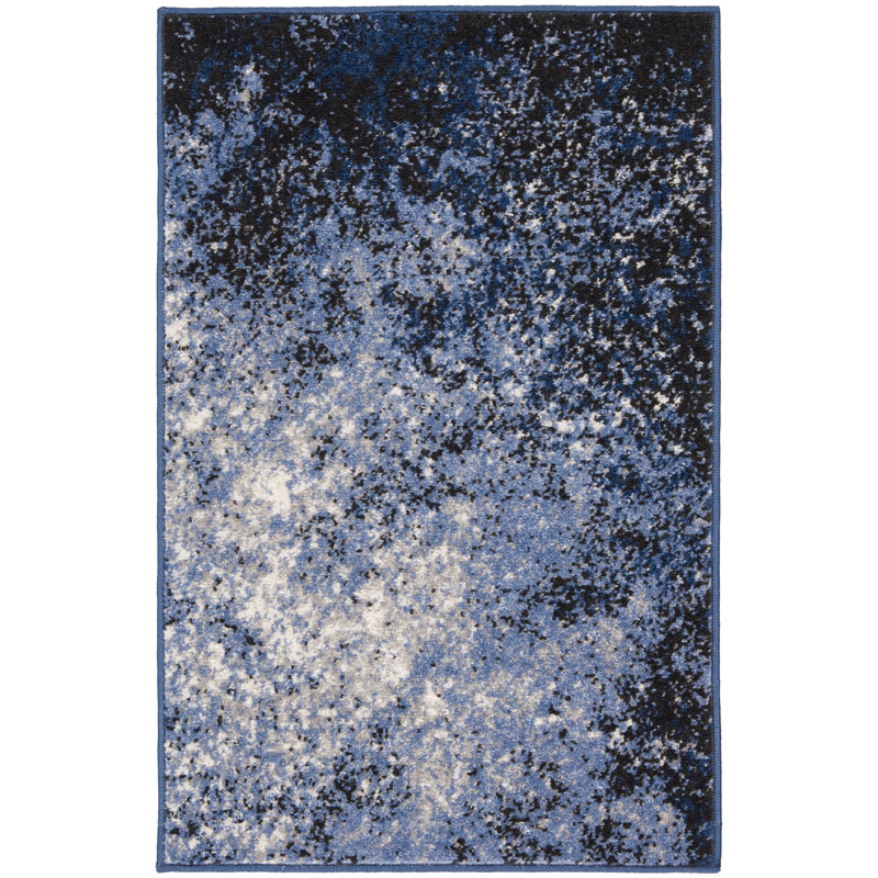 North Moore Abstract Indoor Rug, Rectangle 1'10" x 2'10"