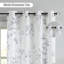 Semi Sheer Curtain Panel Pair