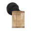 Moshannon Rattan Shade Wall Light