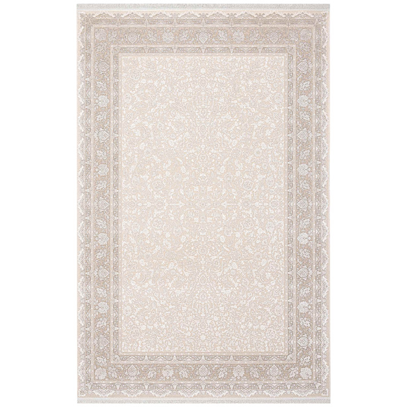 Mikole Vintage Look Machine Made Indoor / Outdoor Area Rug, Rectangle 6'7" x 9'6"