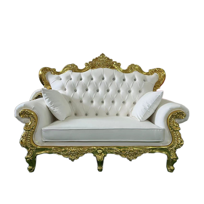 Canapé en cuir 90,6 po Kameren, H 53 po x l 71 po x P 34 po