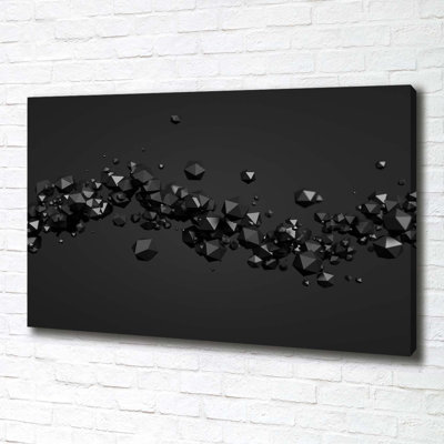 3D Abstraction - Wrapped Canvas Print