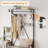 Solid Wood Coat Rack, Hall Tree With Bench And Shoe Storage Parent-Child Coat Rack Shoe Bench-114195166