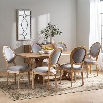 Holli 6 - Person Extendable Dining Set