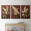 Floral Study Series LXV III - Ensemble de toiles tendues avec châssis Premium - Prêt à être accroché-1161469327