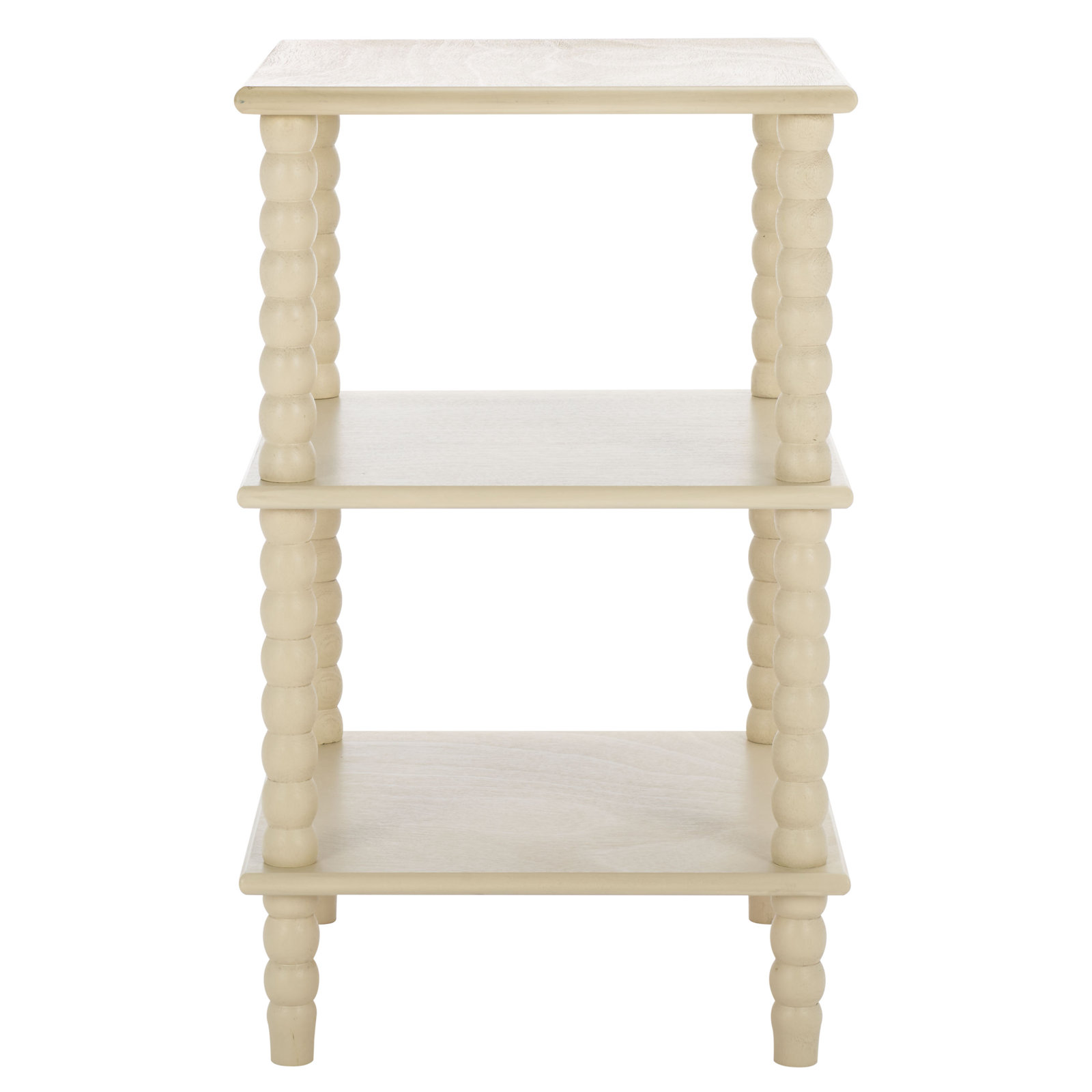 Netta 3 Shelf Accent Table, Sand