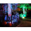 2 pièces crânes suspendus d'extérieur d'Halloween avec lumières illuminées
