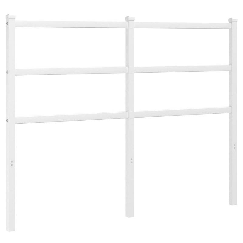 Oberly Metal Headboard, White, 125cm W
