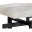 Pilar Leather Tufted Bench