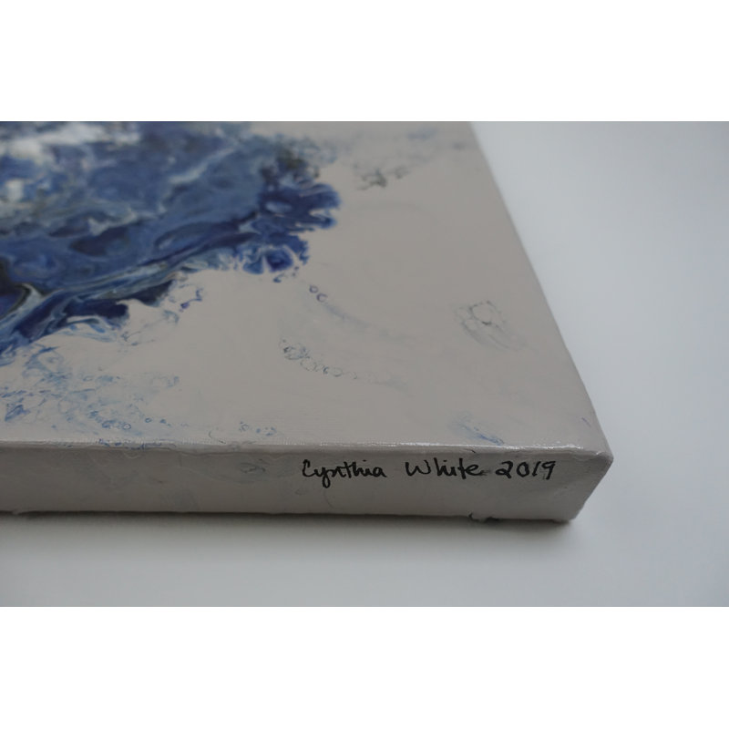 Gossamer Sea Painting by Cynthia White