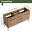 Base de meuble-lavabo double 60 po Verath Verath