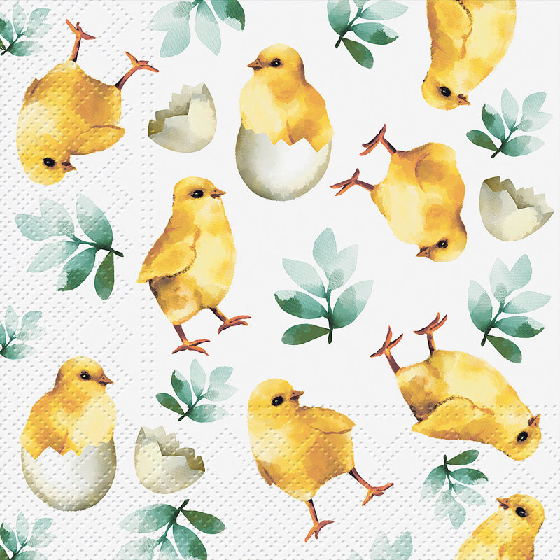 Disposable Paper Easter Napkins