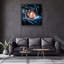 Superbe peinture décorative en verre trempé de 19,7 po x 19,7 po | 100% verre trempé, épaisseur: 0,16 pouce | Impression UV pour des couleurs éclatantes | Parfait pour la décoration intérieure, le salon ou le bureau