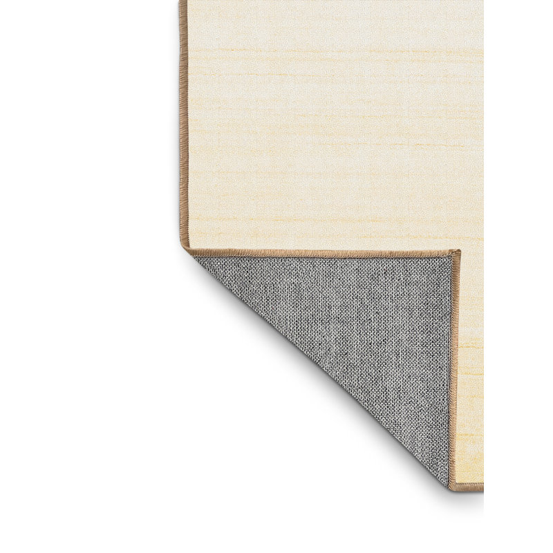 Tapis contemporains brun lavable à la machine 274, Rectangle 2 pi x 3 pi