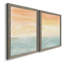 Sunny Horizon I - ensemble de 2 reproductions d'art sur toile-1489674190-1489674177